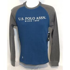 U.S. Polo Assn. Since 1890 Cotton/Polyester long Sleeve Tshirt Size XS Boys NEW